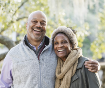 elderly couple